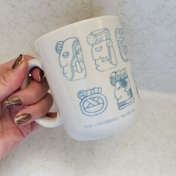 Vintage Tiki Faces Mug - Picture 6 of 7